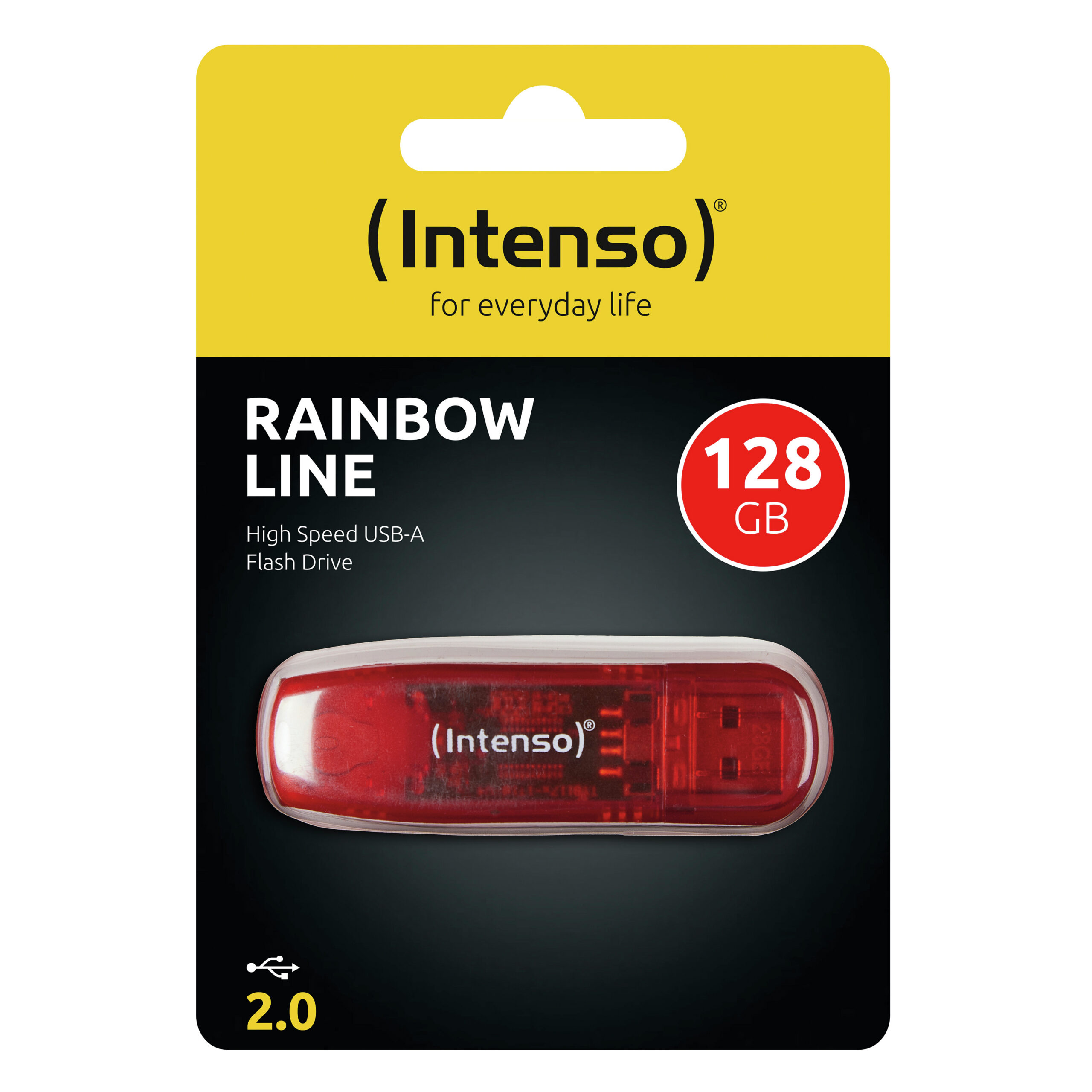 Memoria usb 2.0 intenso rainbow 128gb | Intenso - Imagen 3