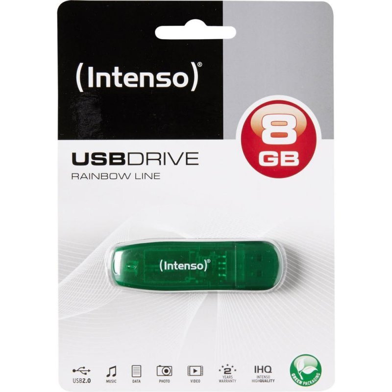 Memoria usb 2.0 intenso rainbow 8gb | Intenso - Imagen 2