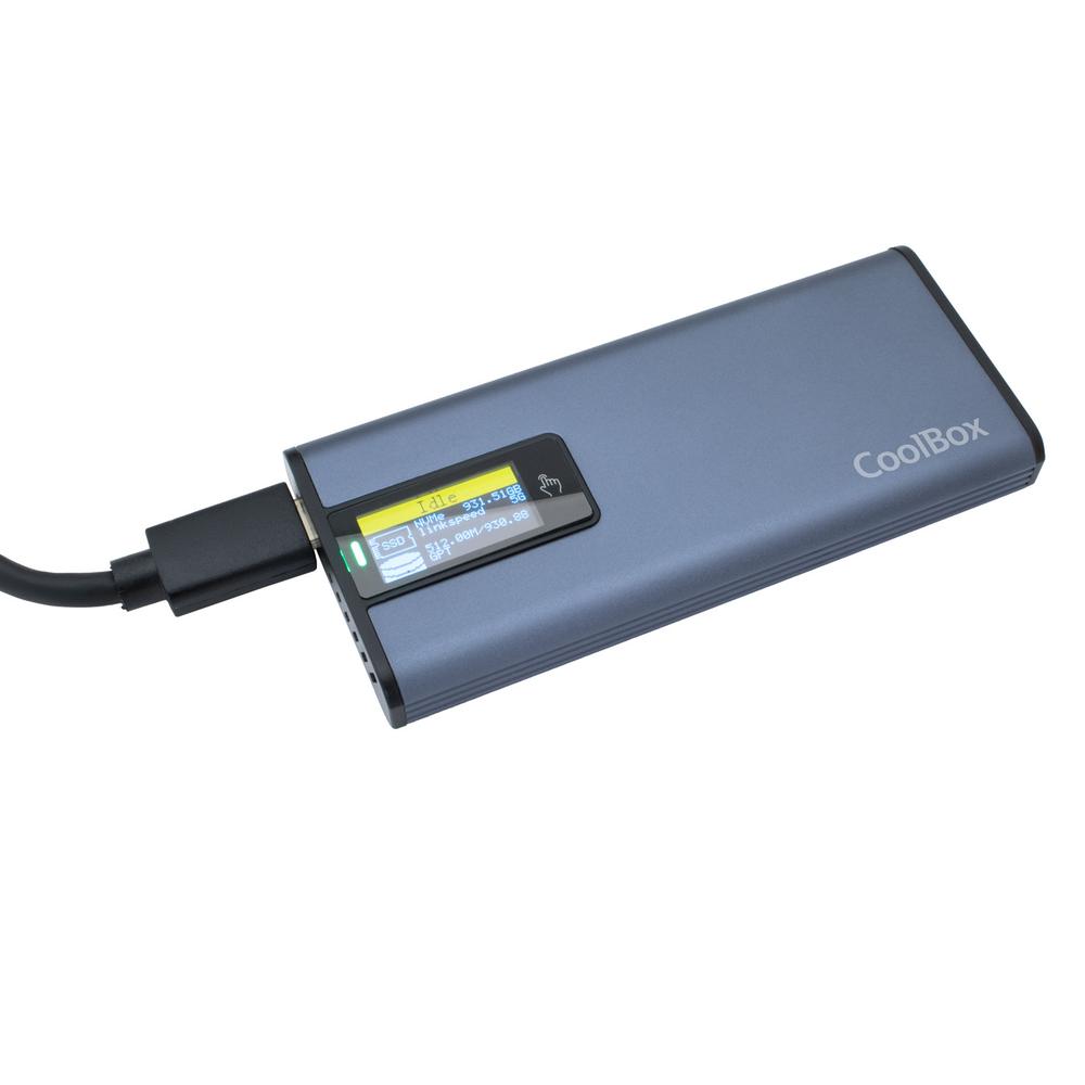 Mini carcasa disco duro ssd coolbox | Coolbox - Imagen 2