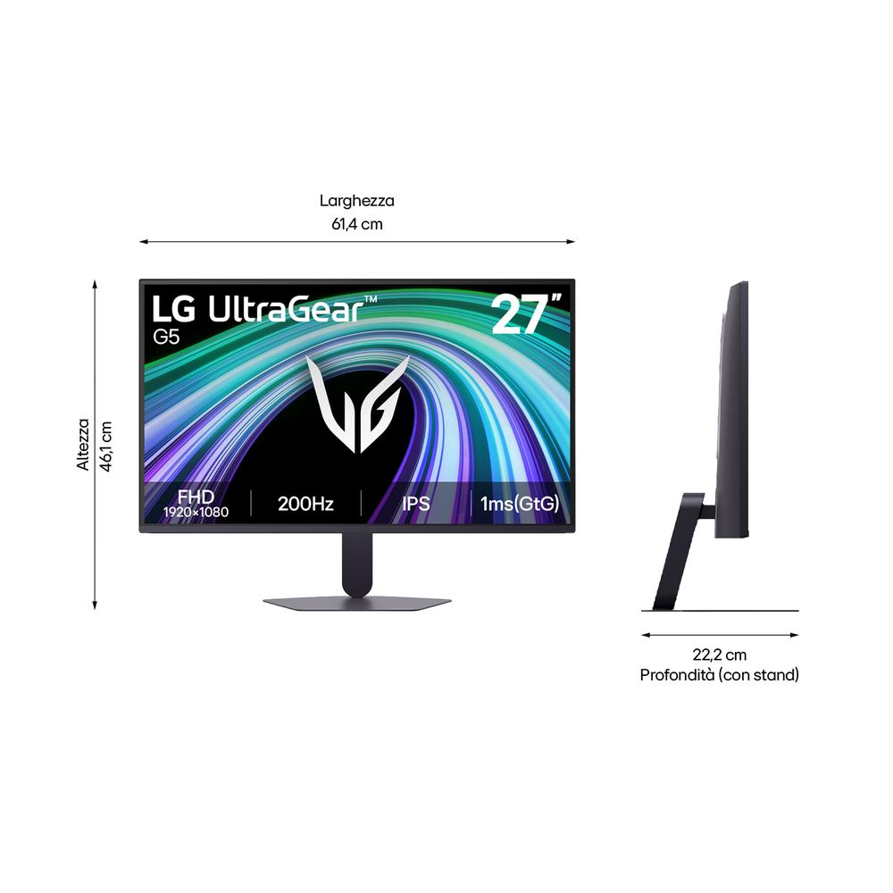 Monitor lg 27g523b - b 27 pulgadas fhd 200hz | Lg - Imagen 5