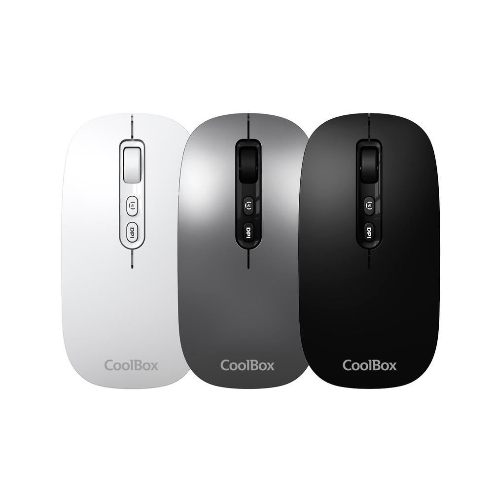 Mouse raton coolbox ia w02 gris | Coolbox - Imagen 3