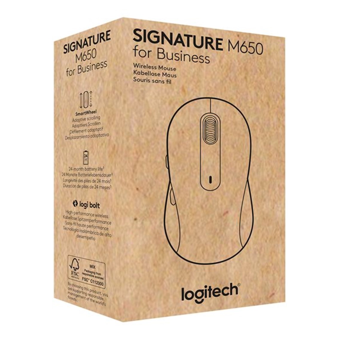 Mouse raton logitech m650 for business | Logitech - Imagen 3
