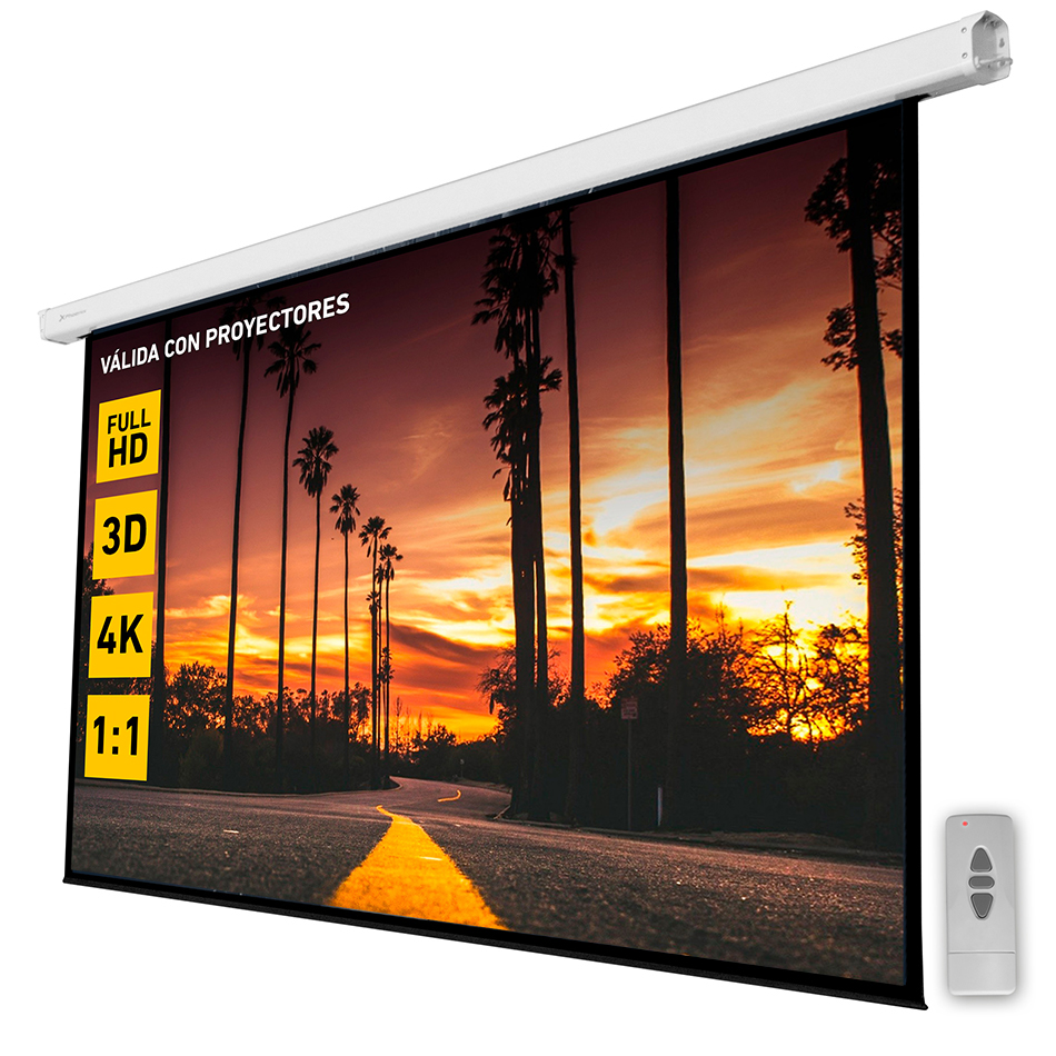 Pantalla electrica videoproyector pared y techo | Phoenix technologies | Linkxa Telecom