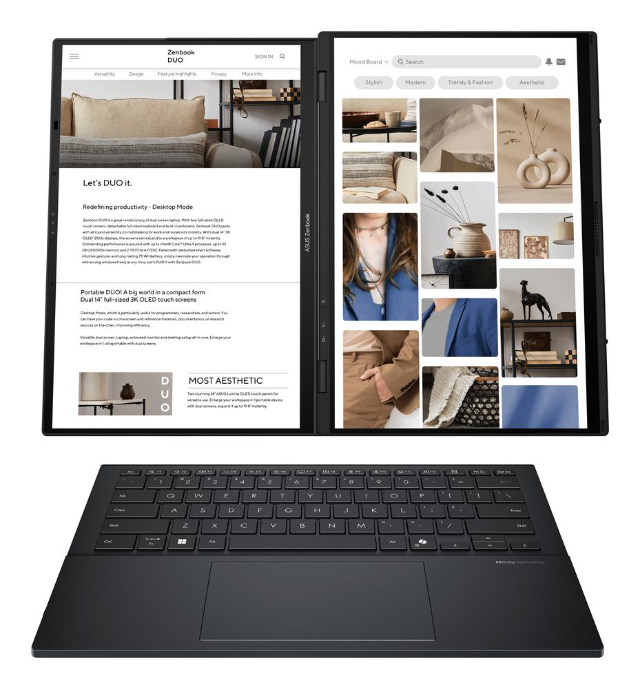 Portatil asus zenbook duo ux8406ca - ql336w u7 - 255h | Asus - Imagen 4