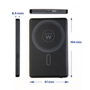 Powerbank ewent ew1160 ultraslim magsafe 5000mah | Ewent | Linkxa Telecom