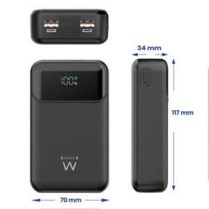 Powerbank ewent ew1164 20000mah | Ewent | Linkxa Telecom