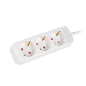 Regleta lanberg 3 tomas schuko blanca | Lanberg | Linkxa Telecom