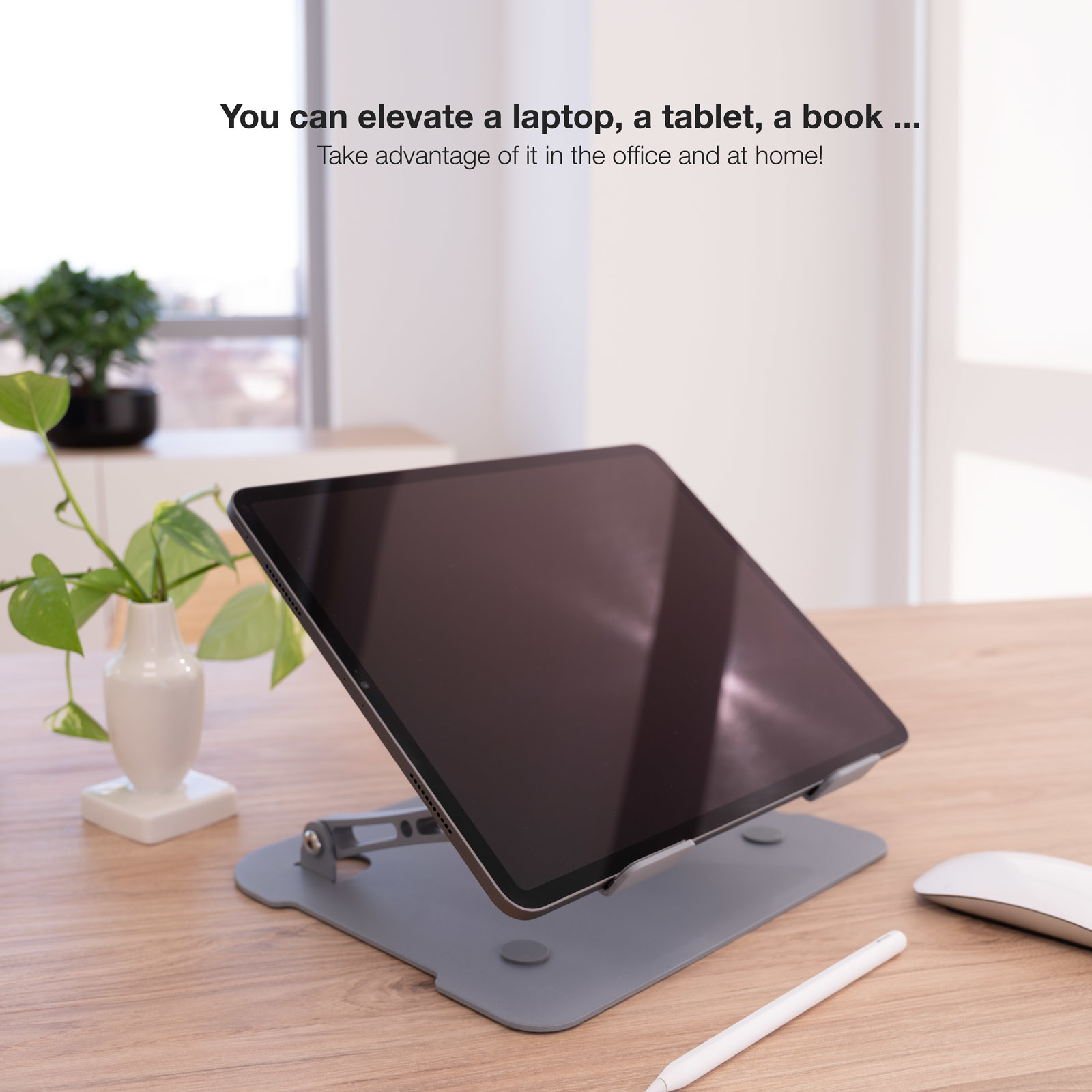 Soporte base elevador tooq portatil tablets | Tooq - Imagen 7