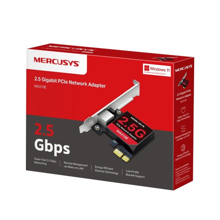 Tarjeta red mercusys ma310e 1x 2.5gbps | Mercusys - Imagen 2
