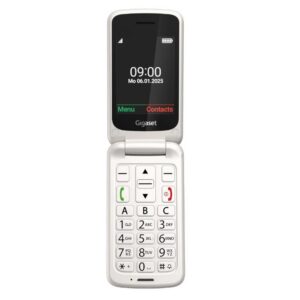 Telefono movil gigaset gl595 blanco mayores | Gigaset | Linkxa Telecom