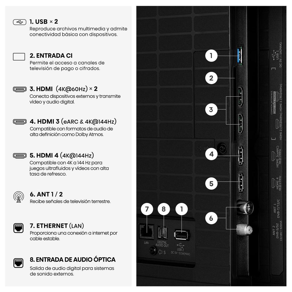 Tv hisense 55 pulgadas mini led 4k | Hisense - Imagen 3