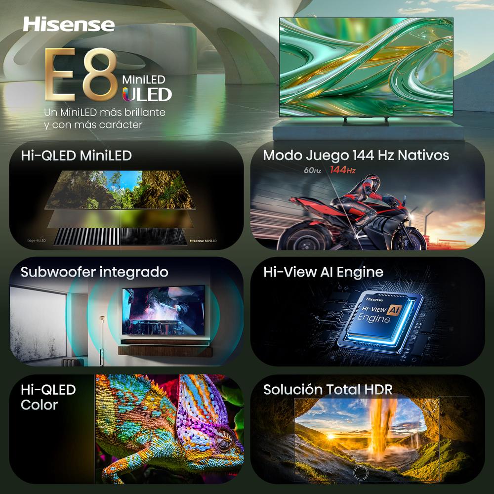 Tv hisense 55 pulgadas mini led 4k | Hisense - Imagen 4